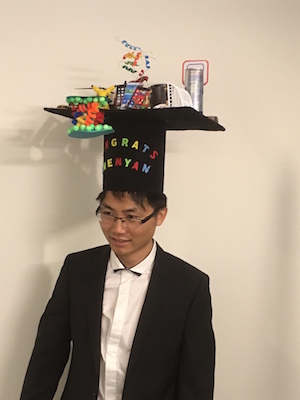 Zum Artikel "Zhenyan obtained PhD degree!!"